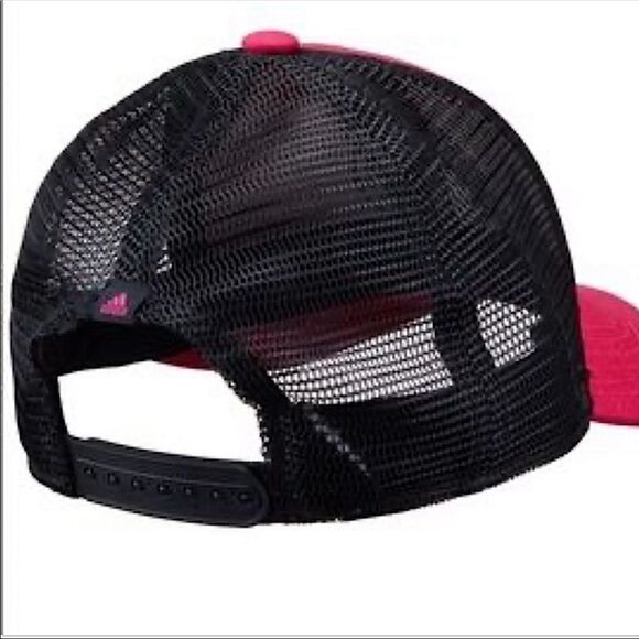 Adidas Notion SnapBack Cap Pink and Black Hat NWT - Picture 3 of 3